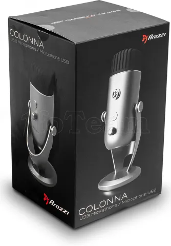 Photo de Microphone sur pied Arozzi Colonna USB (Or)