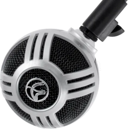 Photo de Microphone sur pied Arozzi Sfera Pro USB (Argent)
