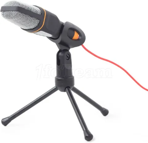 Photo de Microphone sur pied Gembird (Noir)