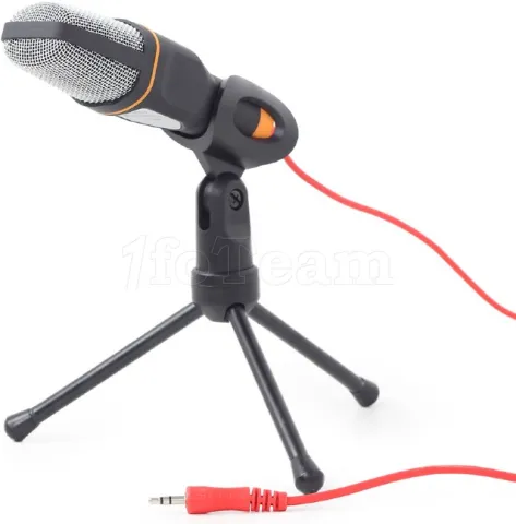 Photo de Microphone sur pied Gembird (Noir)