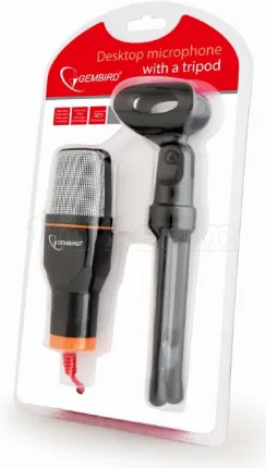 Photo de Microphone sur pied Gembird (Noir)