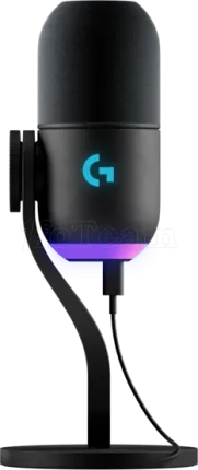 Photo de Microphone sur pied Logitech Yeti GX (Noir)