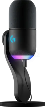 Photo de Microphone sur pied Logitech Yeti GX (Noir)