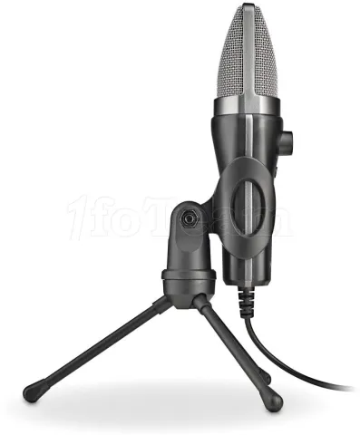 Photo de Microphone sur pied NGS MS120 USB (Noir)