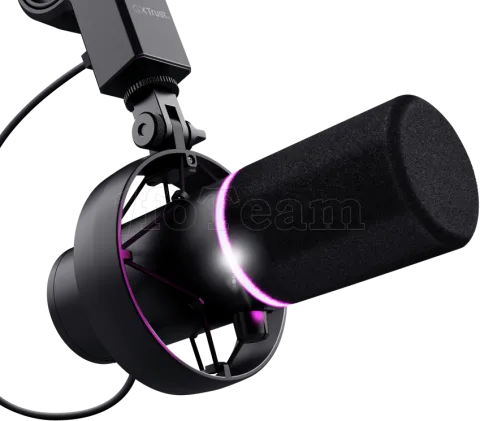 Photo de Microphone Trust GXT 255+ Onyx  avec bras de montage (Noir)