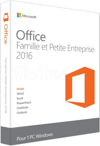 Photo de Microsoft Office 2016 Home and Business (PKC - carte d'activation)