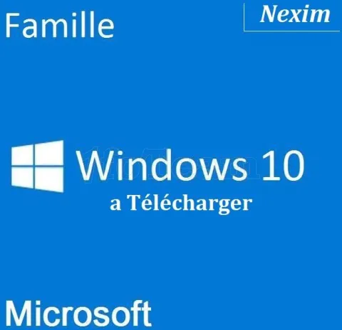 Photo de Microsoft Windows 10 Famille - 64BITS (GGK) - Remise en conformité