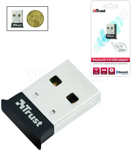 Photo de Mini Adaptateur Trust USB Bluetooth 4.0