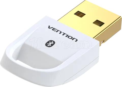 Photo de Mini Adaptateur Vention USB BlueTooth 5.0 (Blanc)