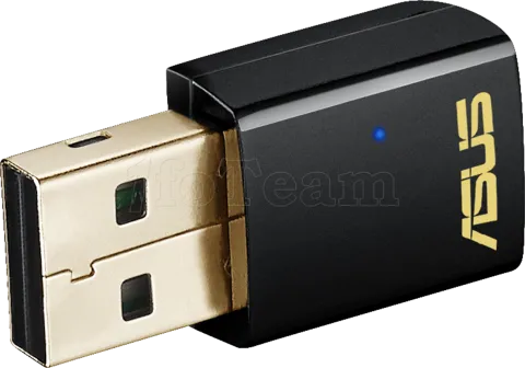 Photo de Mini Carte Réseau USB WiFi Asus USB-AC51 (AC600)