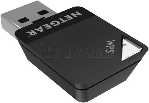 Photo de Mini Carte Réseau USB WiFi Netgear A6100 (AC600)