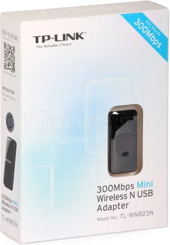 Photo de Mini Carte Réseau USB WiFi TP-Link TL-WN823N (300N)