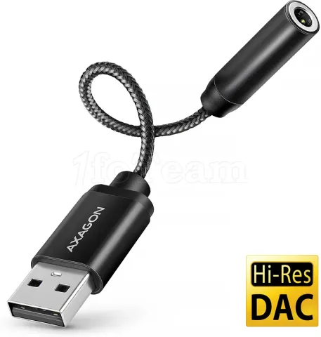 Photo de Mini Carte son Axagon ADA-HA externe USB