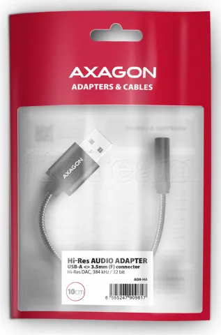 Photo de Mini Carte son Axagon ADA-HA externe USB