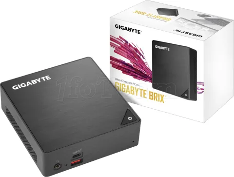 Photo de Mini PC Gigabyte Brix BRI5-8250-BW (Sans O.S) - Core I5 8250U