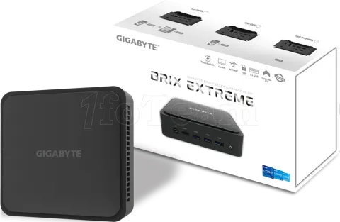 Photo de Mini PC Gigabyte Brix Extreme - i5-1240P (Noir)