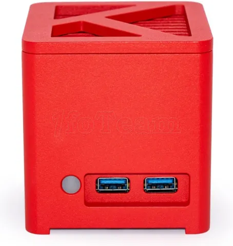 Photo de Mini PC Kubb Mini - Intel N150 256Go (Rouge) Win11 Pro