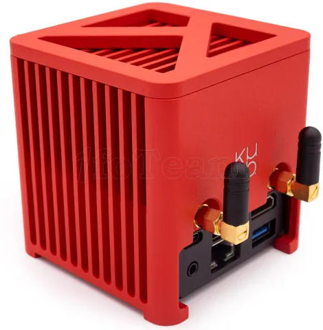 Photo de Mini PC Kubb Mini - Intel N300 256Go (Rouge) Win11 Pro