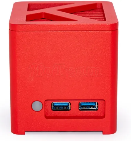 Photo de Mini PC Kubb Mini - Intel N300 256Go (Rouge) Win11 Pro