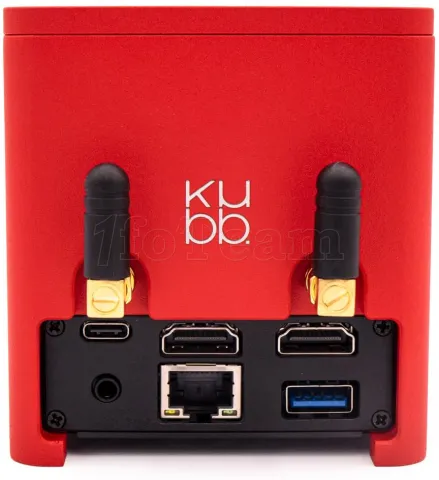 Photo de Mini PC Kubb Mini - Intel N300 256Go (Rouge) Win11 Pro