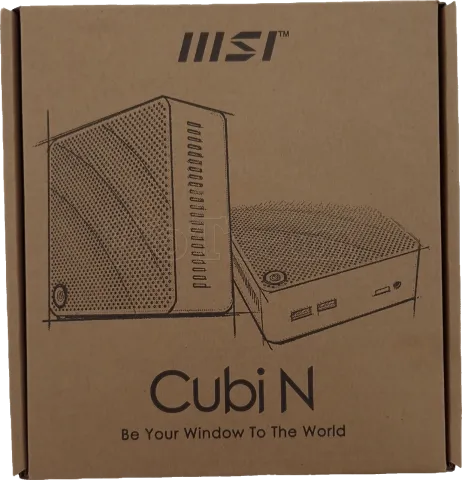 Photo de Mini PC MSI Cubi N JSL-069BEU - Celeron N4500 (Noir) - SN MSB0A1N3S0102327 - ID 197784
