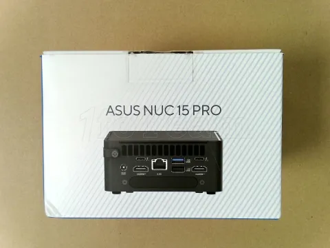 Photo de Mini PC/Barebone Asus Kit NUC 15 Pro NUC15CRH-B - Core 3 100U - SN T7ARYZ00H583JYB - ID 223621