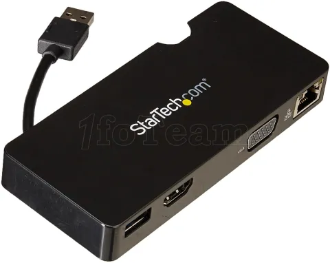 Photo de Mini Station accueil universelle USB 3.0 Startech pour ordinateur portable