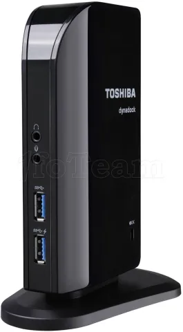 Photo de Mini Station accueil USB 3.0 Toshiba pour ordinateur portable (PA5176E-1PRP)