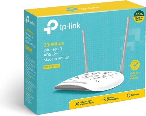 Photo de Modem Routeur ADSL2+ TP-Link TD-W8961N