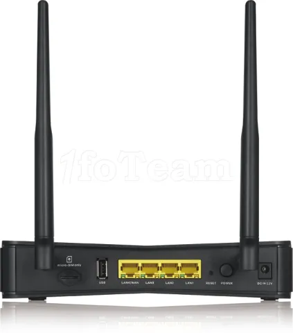 Photo de Modem Routeur Wifi 3G/4G Zyxel LTE3301 (AC1200) (Noir)