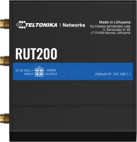 Photo de Modem Routeur Wifi 4G WiFi industriel Teltonika RUT200 (Noir)