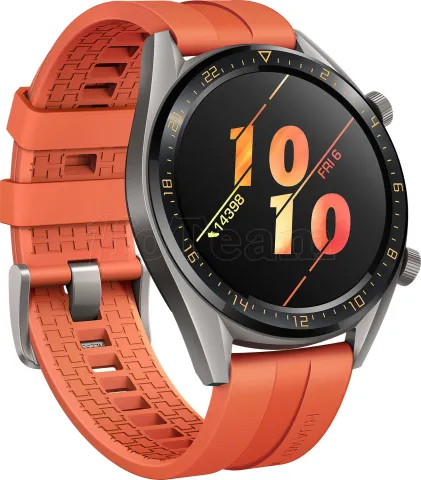 Photo de Montre connectée Huawei Watch GT Active (Noir/Orange)