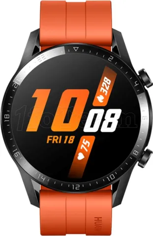 Photo de Montre connectée Huawei Watch GT2 (Noir/Orange)