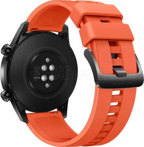 Photo de Montre connectée Huawei Watch GT2 (Noir/Orange)