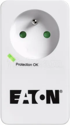 Photo de Multiprise Surtension Eaton Protection Box 1 prise + RJ11 (Noir)