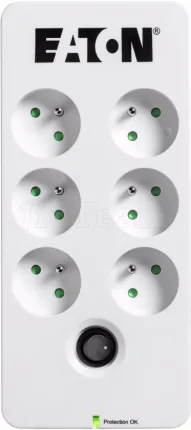 Photo de Multiprise Surtension Eaton Protection Box 6 prises (Noir)