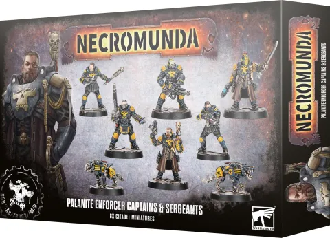Photo de Necromunda : Palanite Enforcer Captains & Sergents