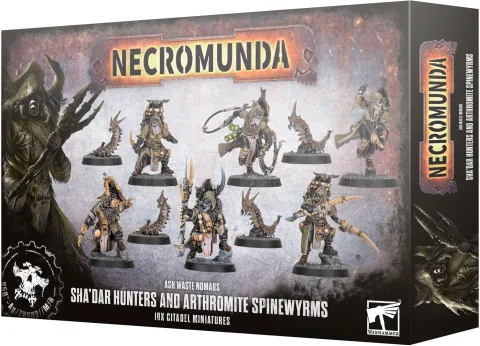 Photo de Necromunda : Sha'Dar Hunters & Arthromite Spinewyrms
