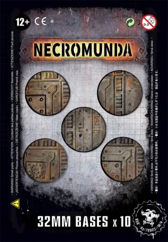 Photo de Necromunda : Socles 32 mm (x10)