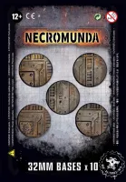 Photo de Necromunda : Socles 32 mm (x10)