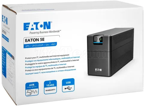 Photo de Onduleur Eaton 5E 700i - 700VA (4x IEC C13)