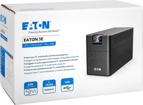 Photo de Onduleur Eaton 5E Gen2 USB - 1200VA (Prise IEC C13)