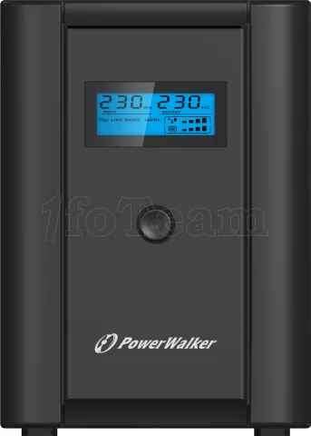 Photo de Onduleur PowerWalker VI 1200 SHL FR - 1200VA