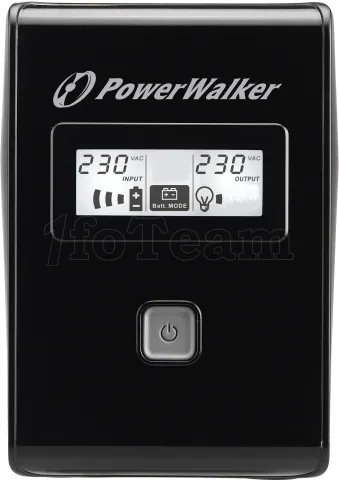 Photo de Onduleur PowerWalker VI 650 LCD FR - 650VA