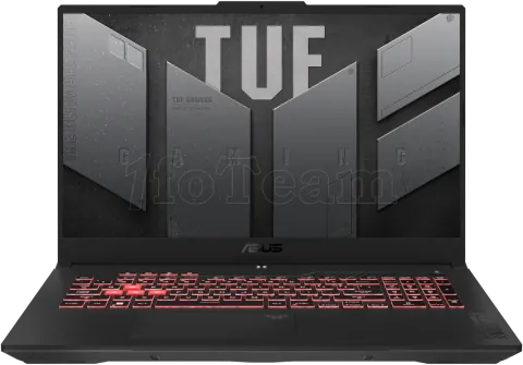 Photo de Ordinateur Portable Asus Tuf Gaming A17 FA707NV-HX070W (17,3")