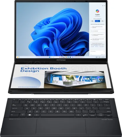 Photo de Ordinateur Portable Asus ZenBook Duo OLED UX8406CA-ISCQL302X (14") Win11 Pro