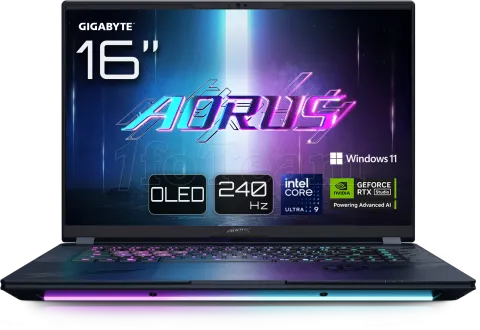 Photo de Ordinateur Portable Gigabyte Aorus Master 16 BXHC4FRE64SP (16") Win11 Pro
