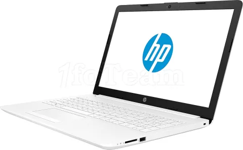 Photo de Ordinateur portable HP 15-BD0046NF (15.6") AMD A4-4Go-1To-Radeon R3 (Blanc)