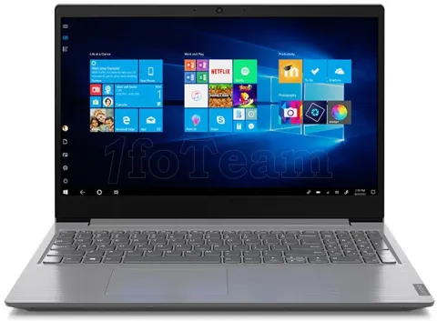 Photo de Ordinateur Portable Lenovo Essential V15-IIL 82C500A3FR (15.6") Win10 Pro (Noir)