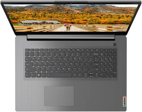 Photo de Ordinateur Portable Lenovo Ideapad 3 17ADA6 82KS001SFR (17.3") (Gris)